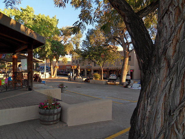 Taos historic square