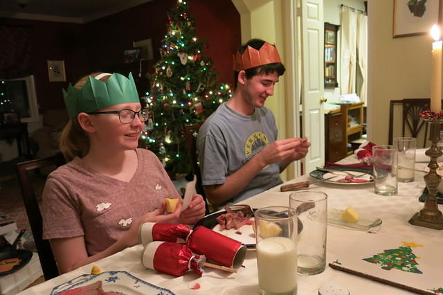 Christmas Crackers always finish off the holiday dinner.