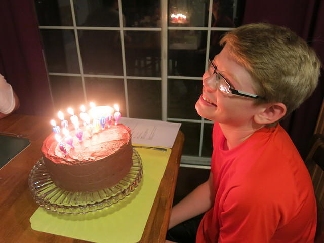 Nathan turned 13 in June!