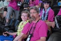 It was Stu's year to travel to Globals with Nathan!